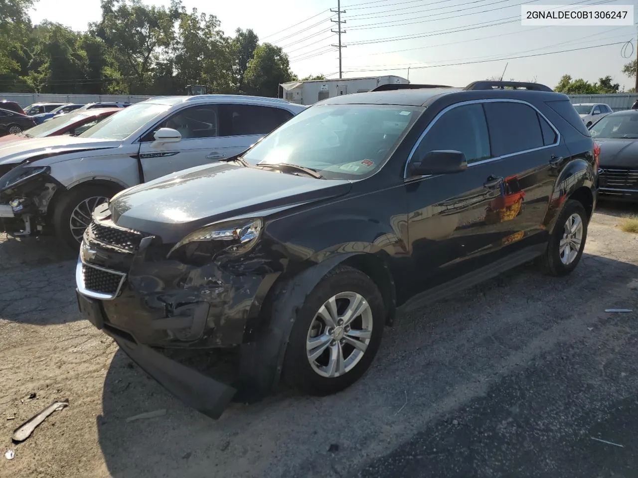 2GNALDEC0B1306247 2011 Chevrolet Equinox Lt