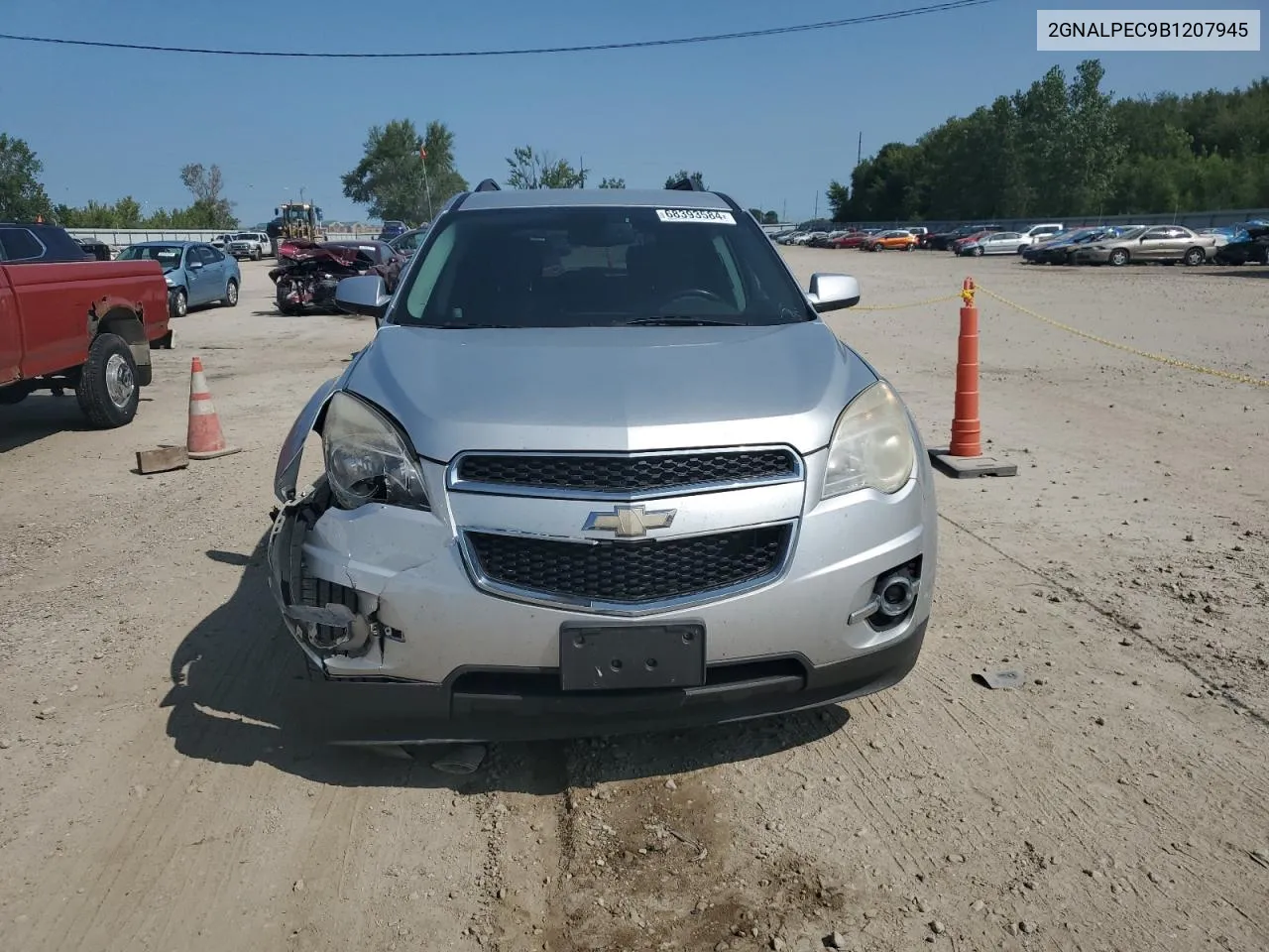 2GNALPEC9B1207945 2011 Chevrolet Equinox Lt