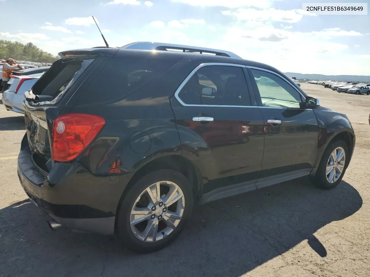 2011 Chevrolet Equinox Ltz VIN: 2CNFLFE51B6349649 Lot: 68426974