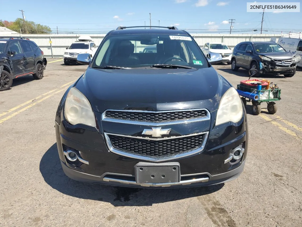 2011 Chevrolet Equinox Ltz VIN: 2CNFLFE51B6349649 Lot: 68426974