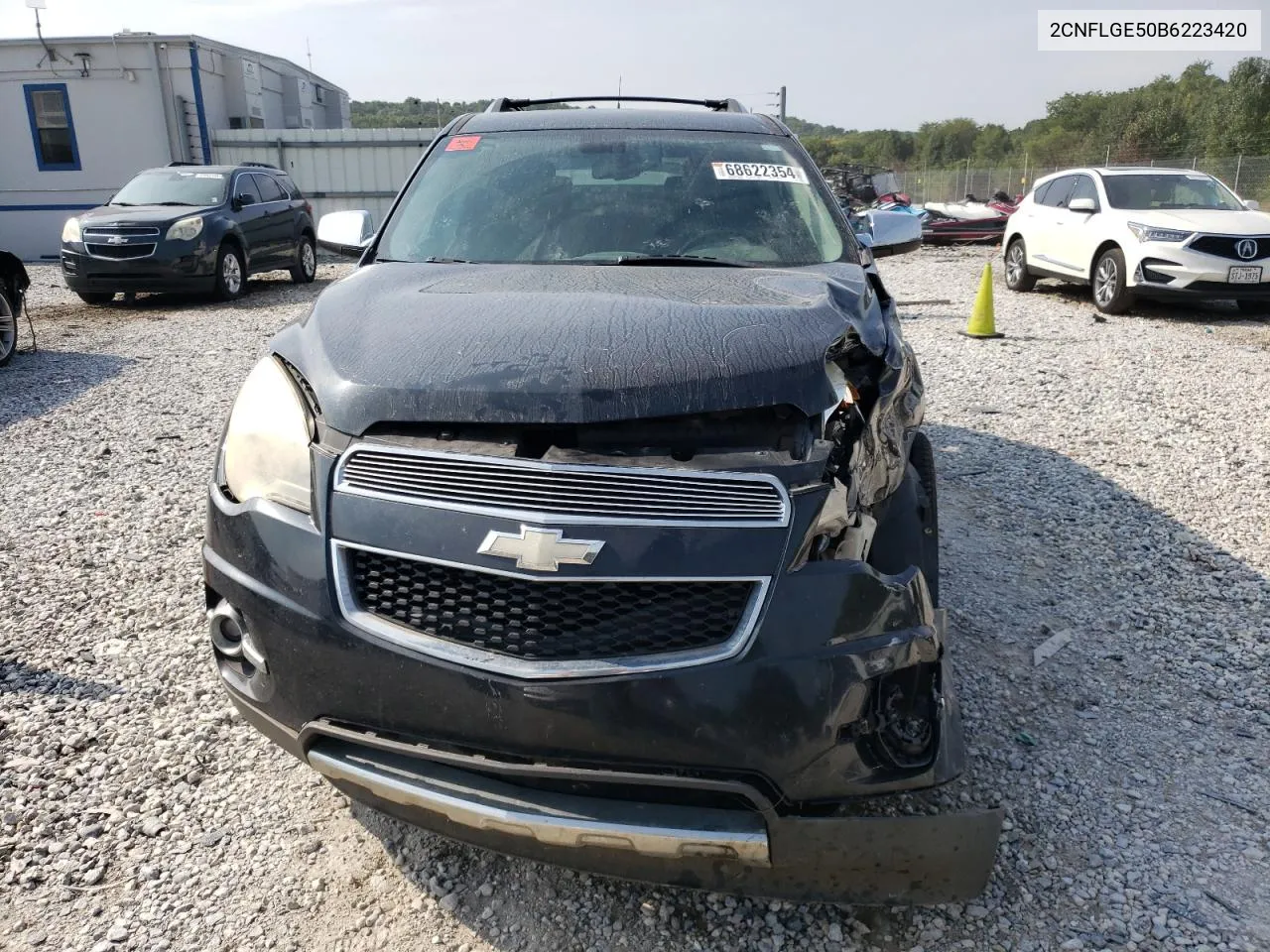 2011 Chevrolet Equinox Ltz VIN: 2CNFLGE50B6223420 Lot: 68622354