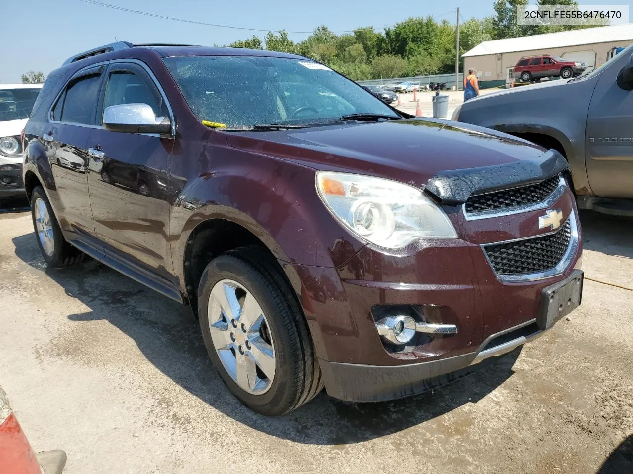 2011 Chevrolet Equinox Ltz VIN: 2CNFLFE55B6476470 Lot: 68667284