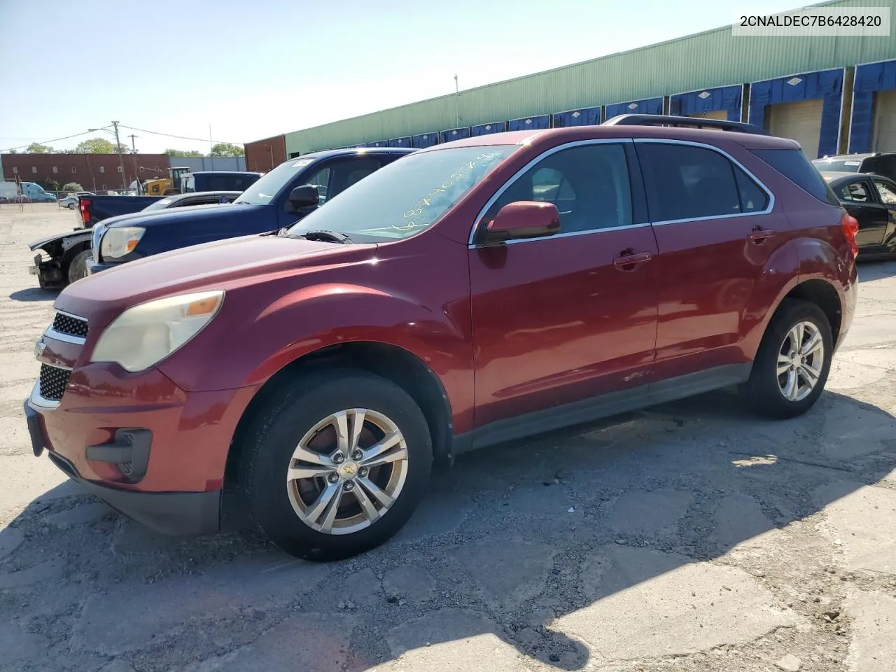 2011 Chevrolet Equinox Lt VIN: 2CNALDEC7B6428420 Lot: 68740574