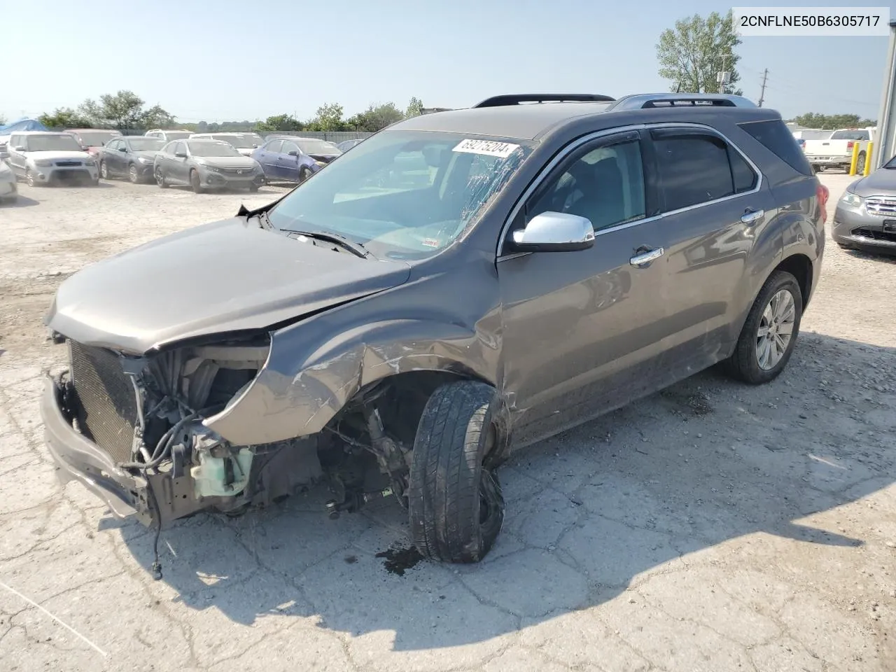 2CNFLNE50B6305717 2011 Chevrolet Equinox Lt