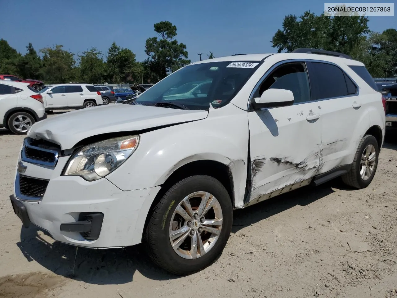 2GNALDEC0B1267868 2011 Chevrolet Equinox Lt