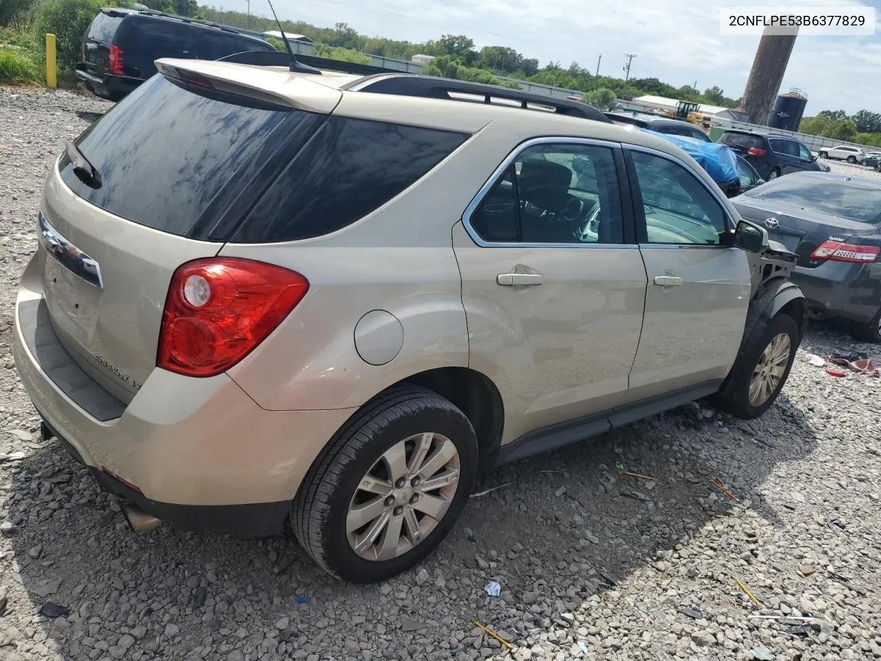 2CNFLPE53B6377829 2011 Chevrolet Equinox Lt