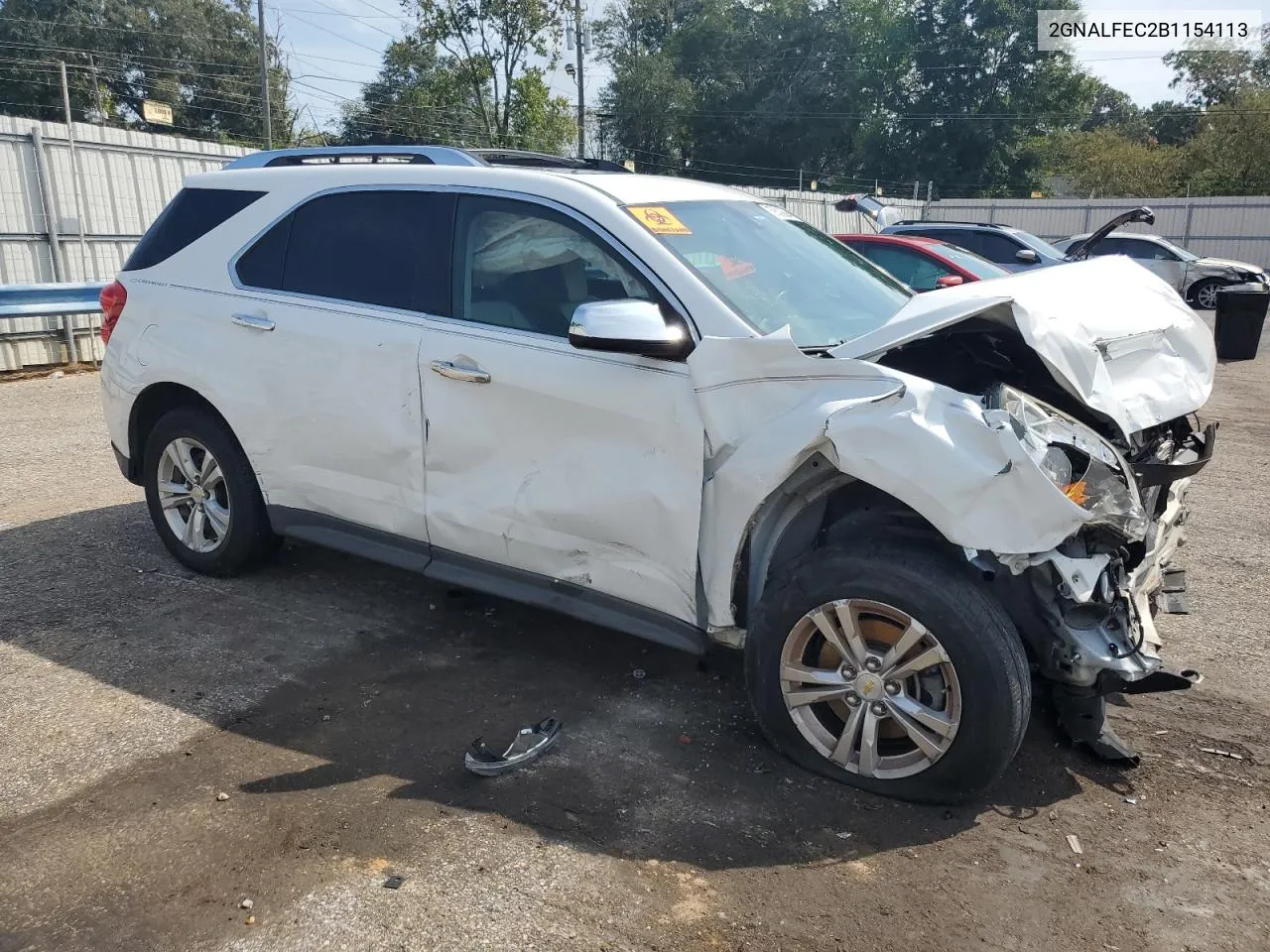 2GNALFEC2B1154113 2011 Chevrolet Equinox Ltz