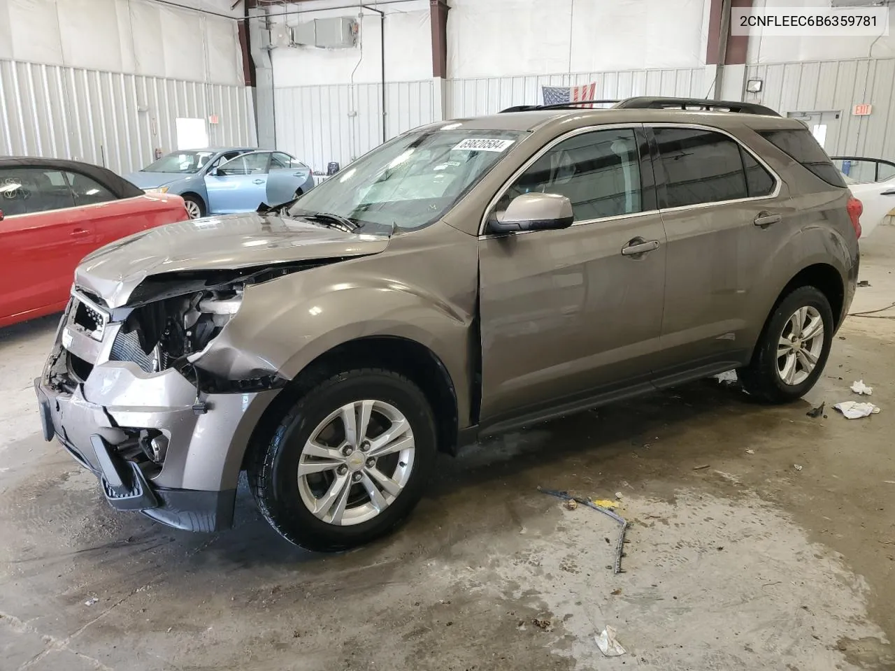 2CNFLEEC6B6359781 2011 Chevrolet Equinox Lt