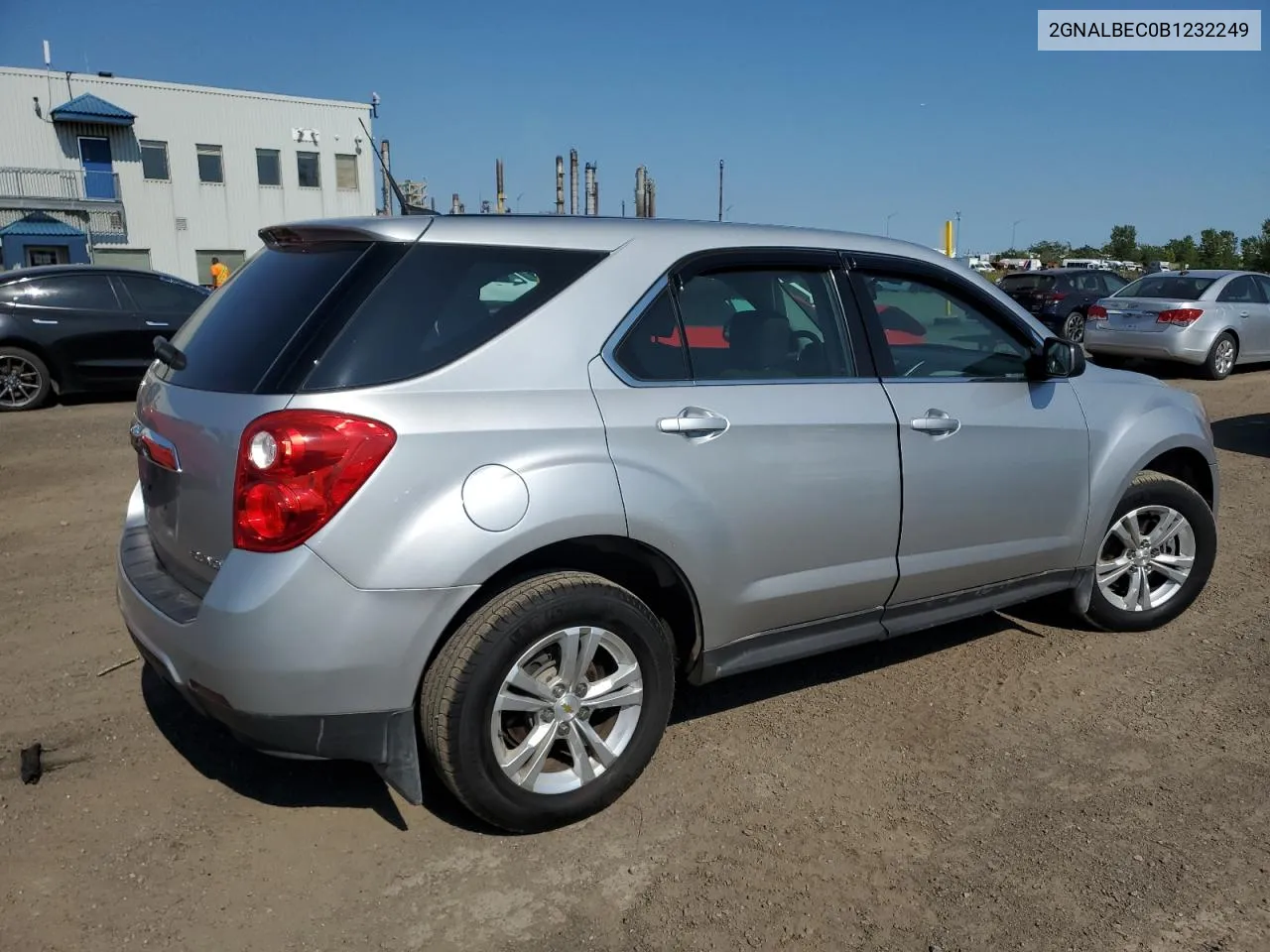 2011 Chevrolet Equinox Ls VIN: 2GNALBEC0B1232249 Lot: 70017934