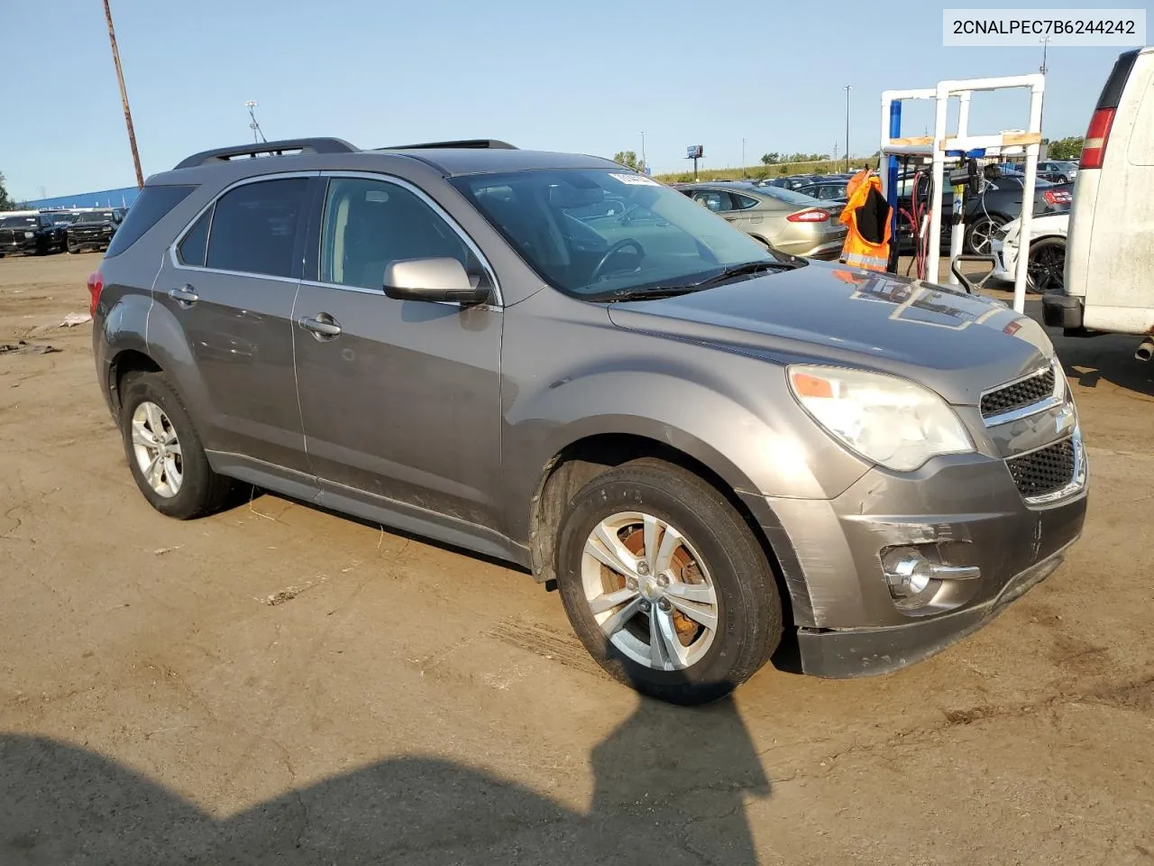 2011 Chevrolet Equinox Lt VIN: 2CNALPEC7B6244242 Lot: 70144144