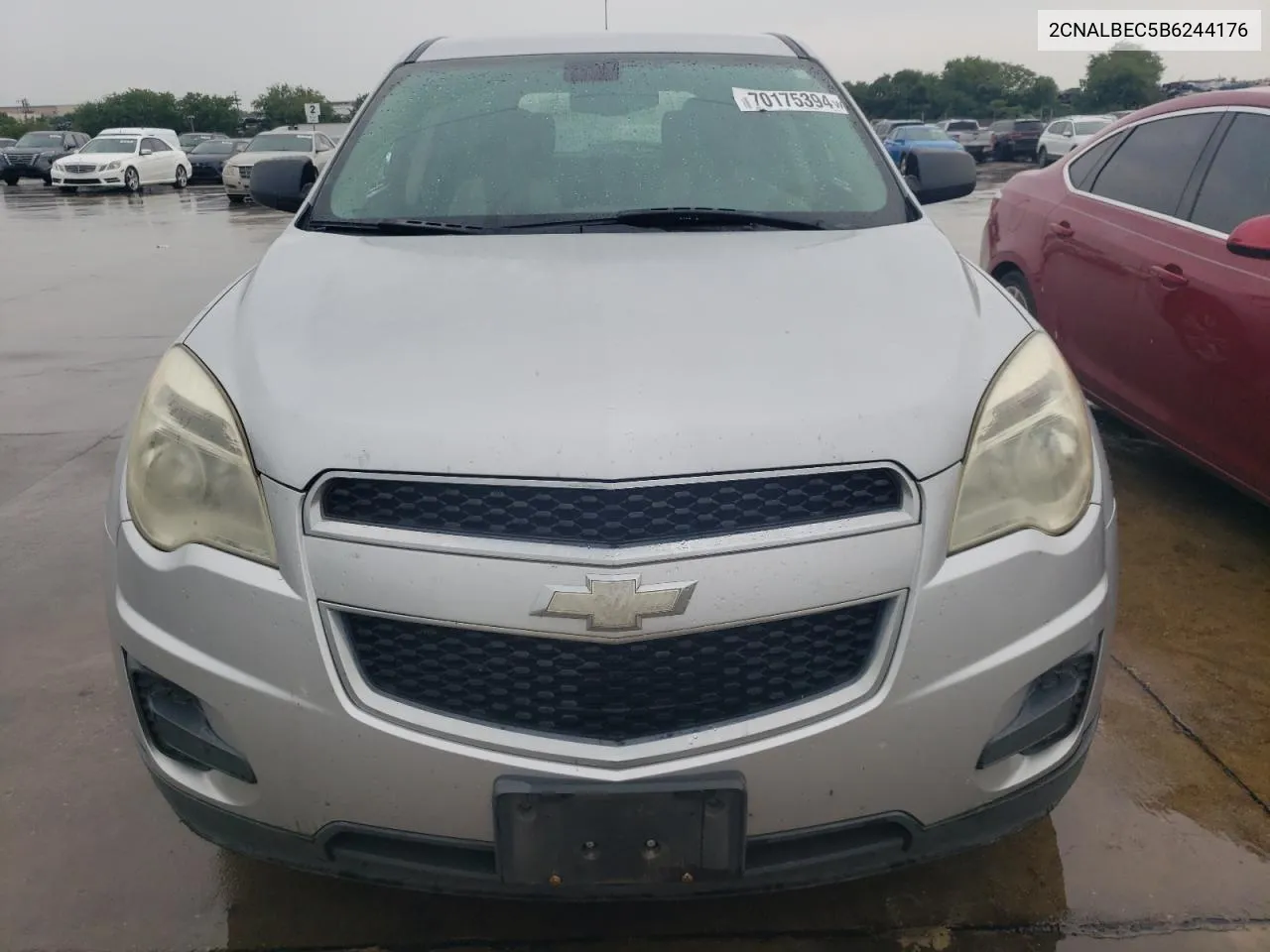 2011 Chevrolet Equinox Ls VIN: 2CNALBEC5B6244176 Lot: 70175394