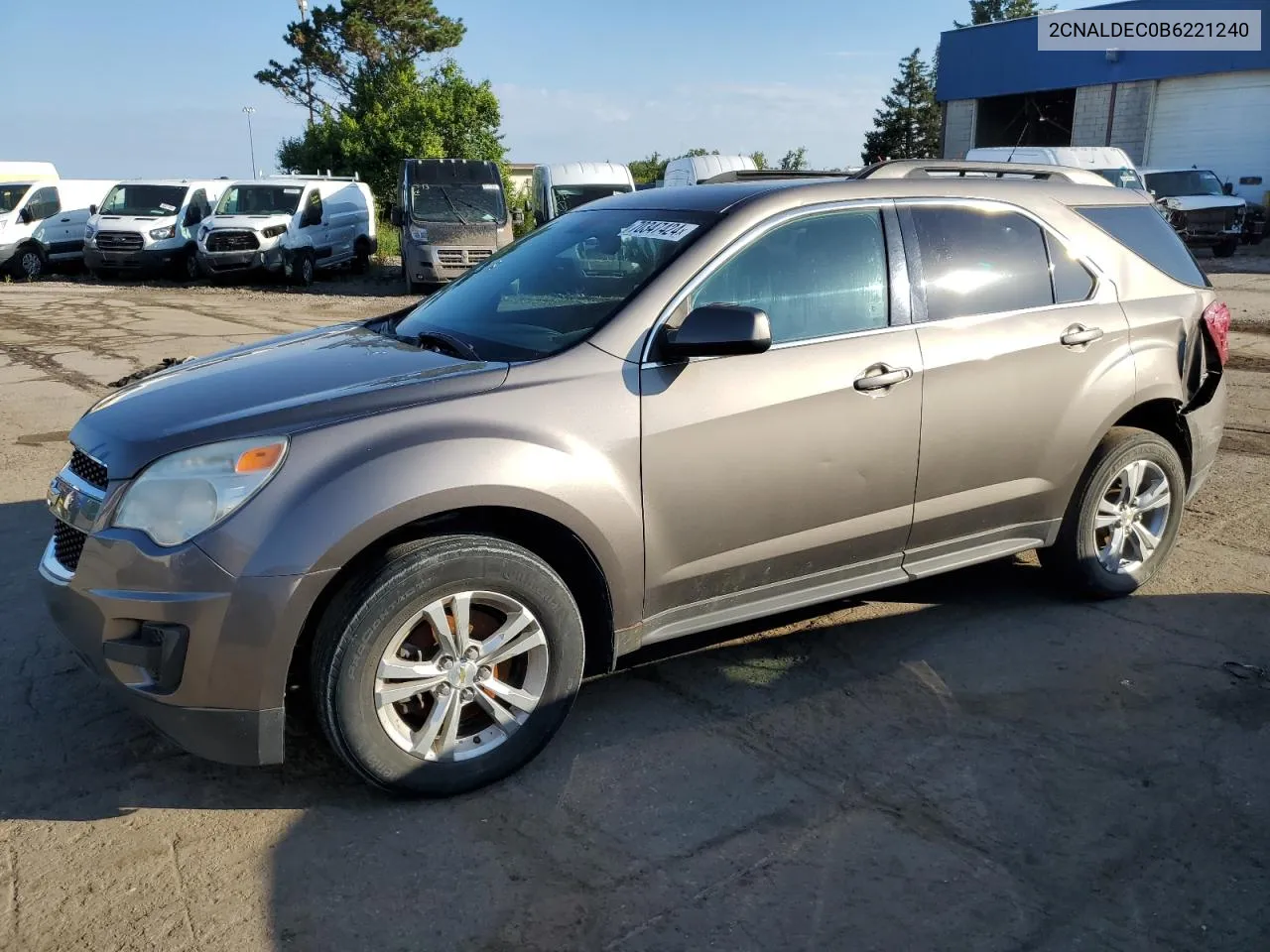 2CNALDEC0B6221240 2011 Chevrolet Equinox Lt