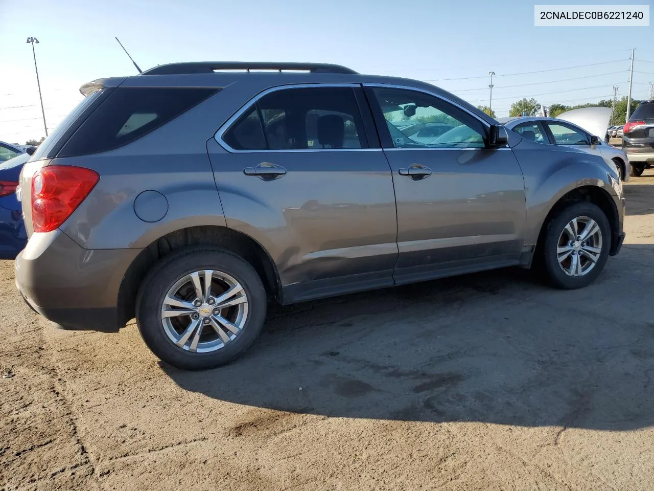 2011 Chevrolet Equinox Lt VIN: 2CNALDEC0B6221240 Lot: 70347424