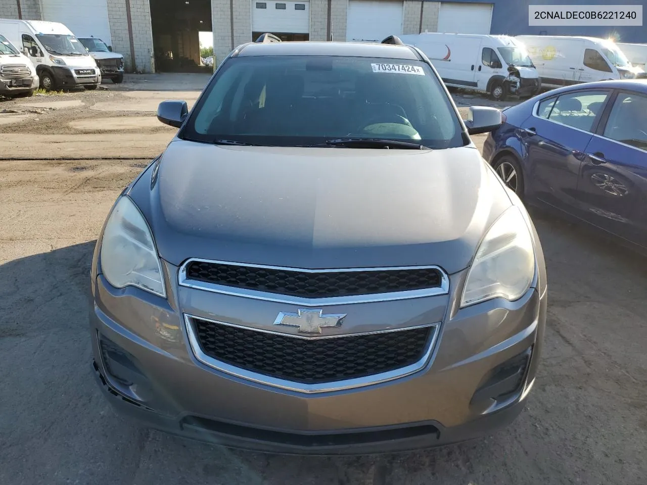 2CNALDEC0B6221240 2011 Chevrolet Equinox Lt