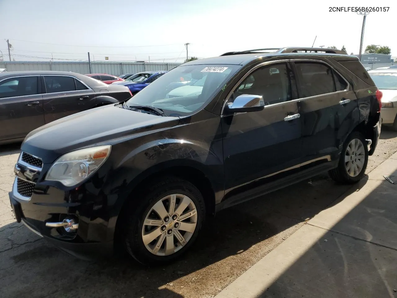 2011 Chevrolet Equinox Ltz VIN: 2CNFLFE56B6260157 Lot: 70474274