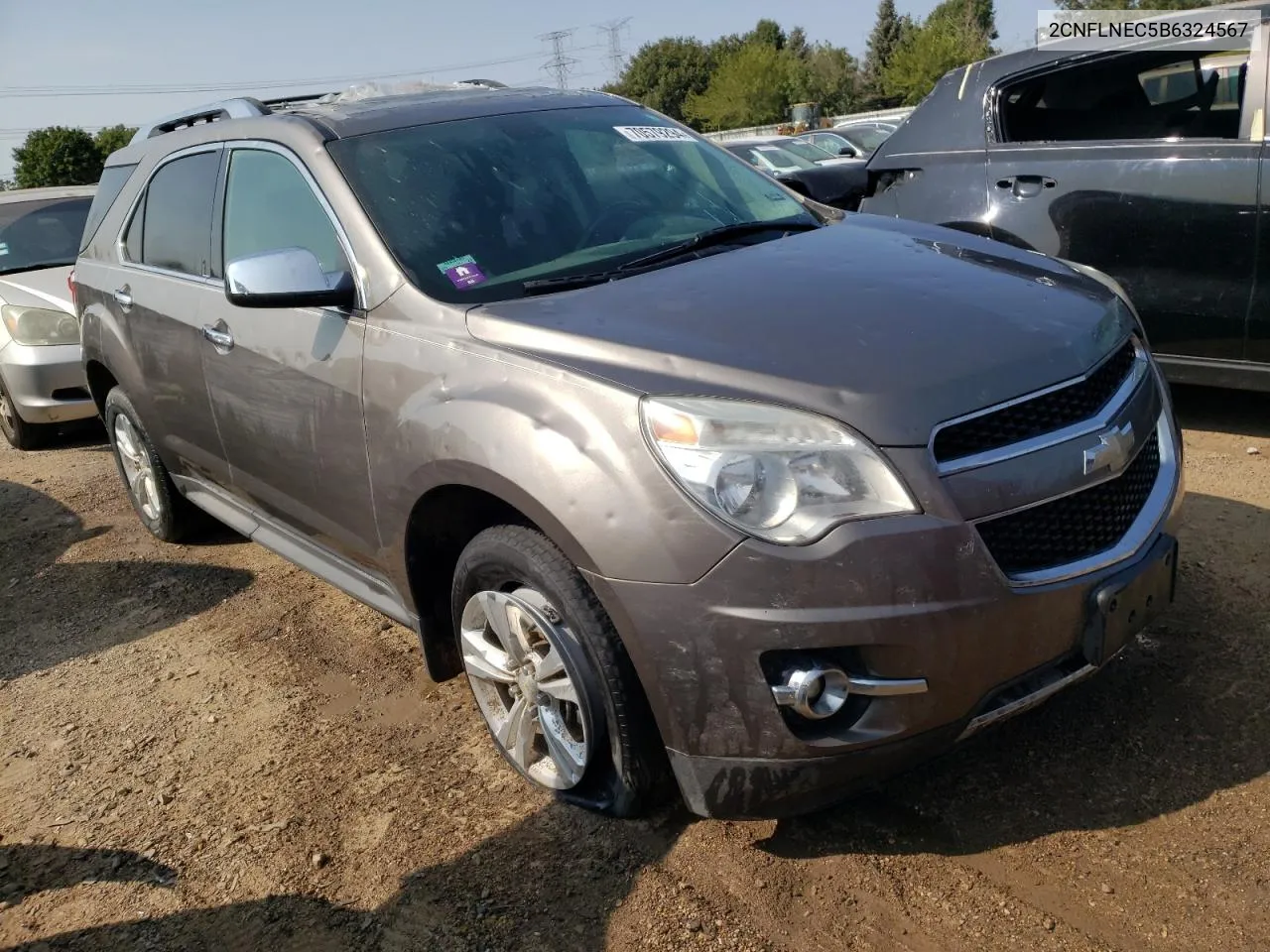 2011 Chevrolet Equinox Lt VIN: 2CNFLNEC5B6324567 Lot: 70579294