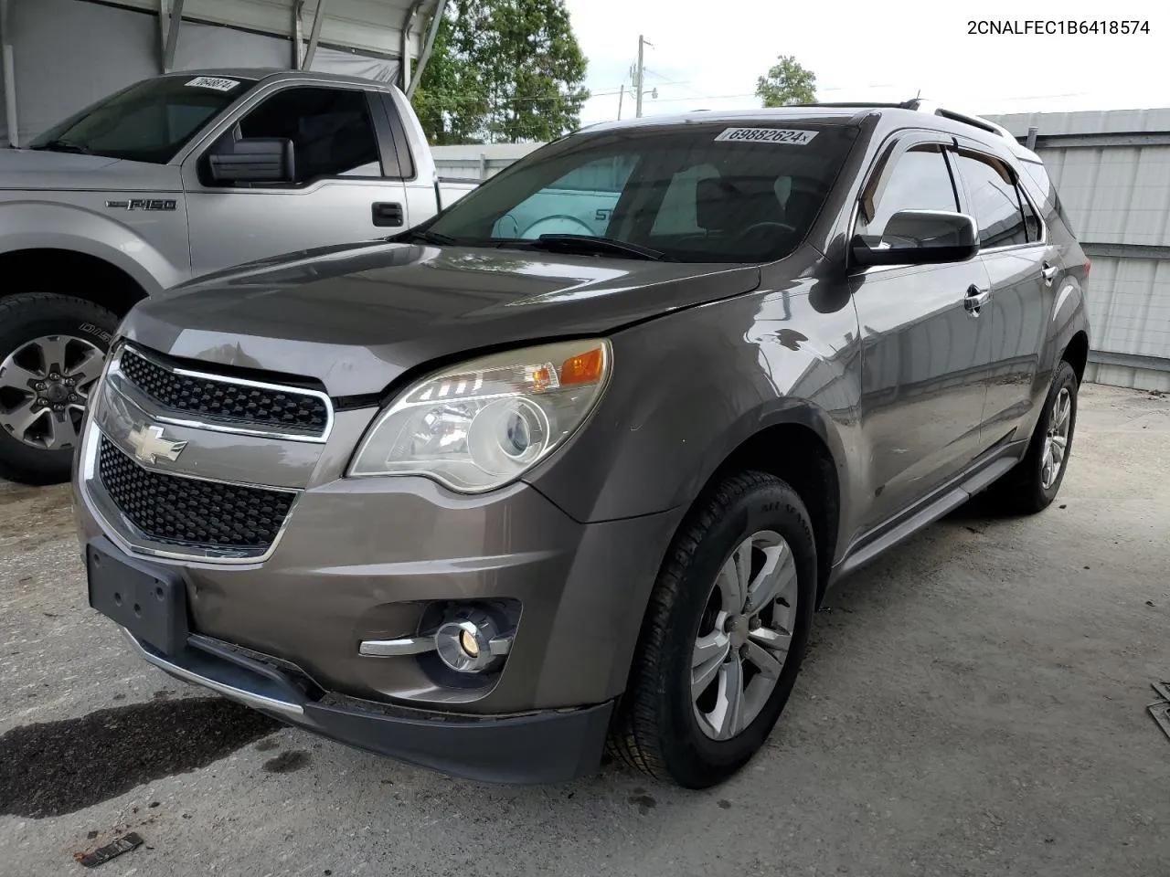 2CNALFEC1B6418574 2011 Chevrolet Equinox Ltz