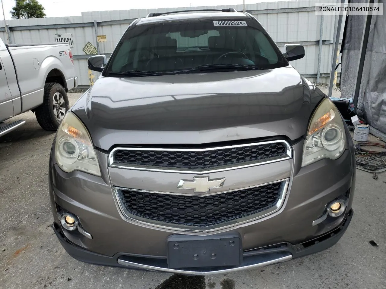 2011 Chevrolet Equinox Ltz VIN: 2CNALFEC1B6418574 Lot: 70676104