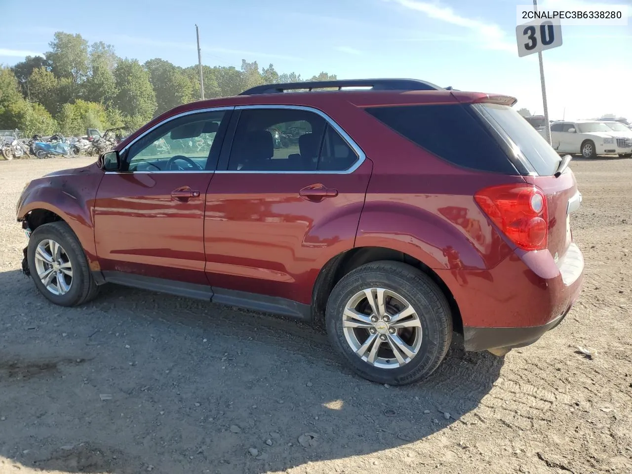 2011 Chevrolet Equinox Lt VIN: 2CNALPEC3B6338280 Lot: 70744754