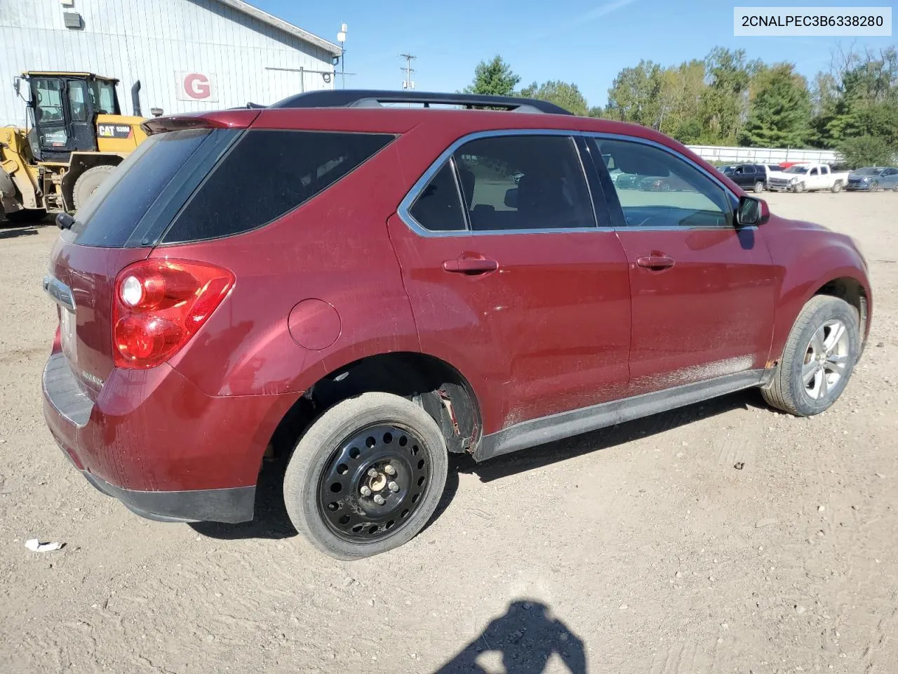 2011 Chevrolet Equinox Lt VIN: 2CNALPEC3B6338280 Lot: 70744754