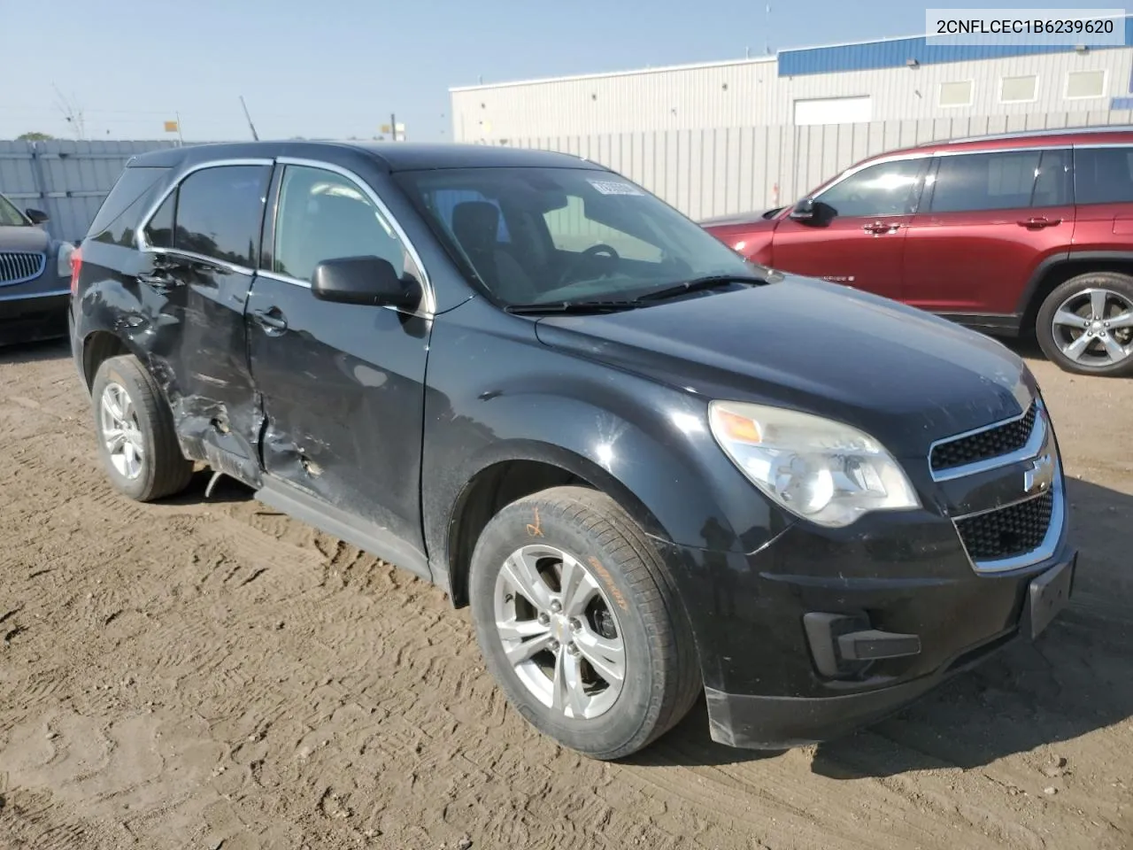 2CNFLCEC1B6239620 2011 Chevrolet Equinox Ls