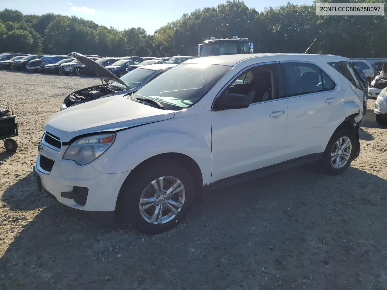 2CNFLCEC8B6258097 2011 Chevrolet Equinox Ls