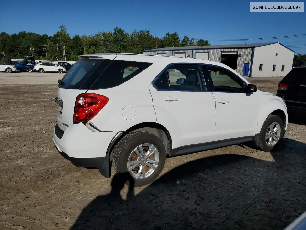 2CNFLCEC8B6258097 2011 Chevrolet Equinox Ls