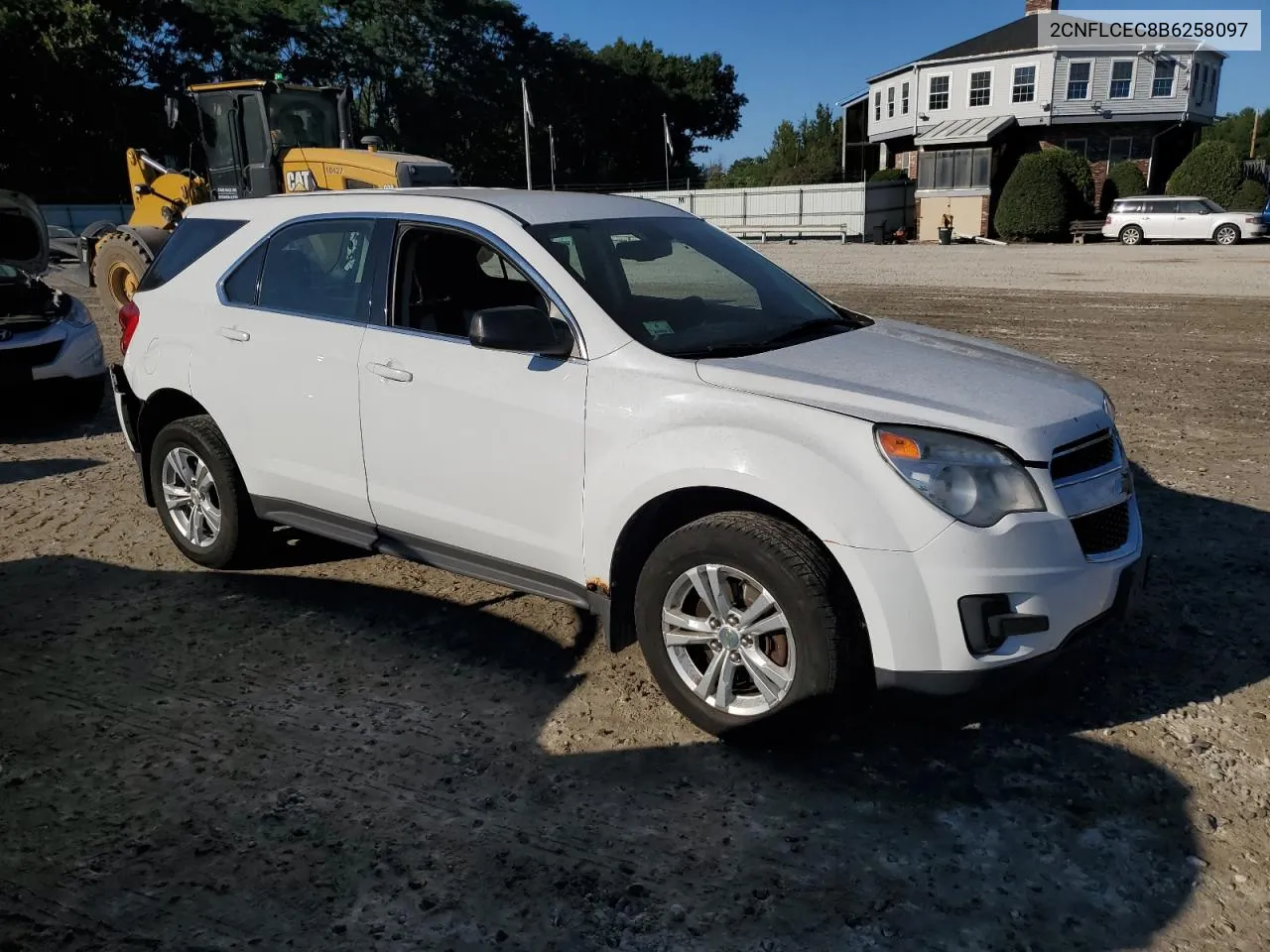 2CNFLCEC8B6258097 2011 Chevrolet Equinox Ls