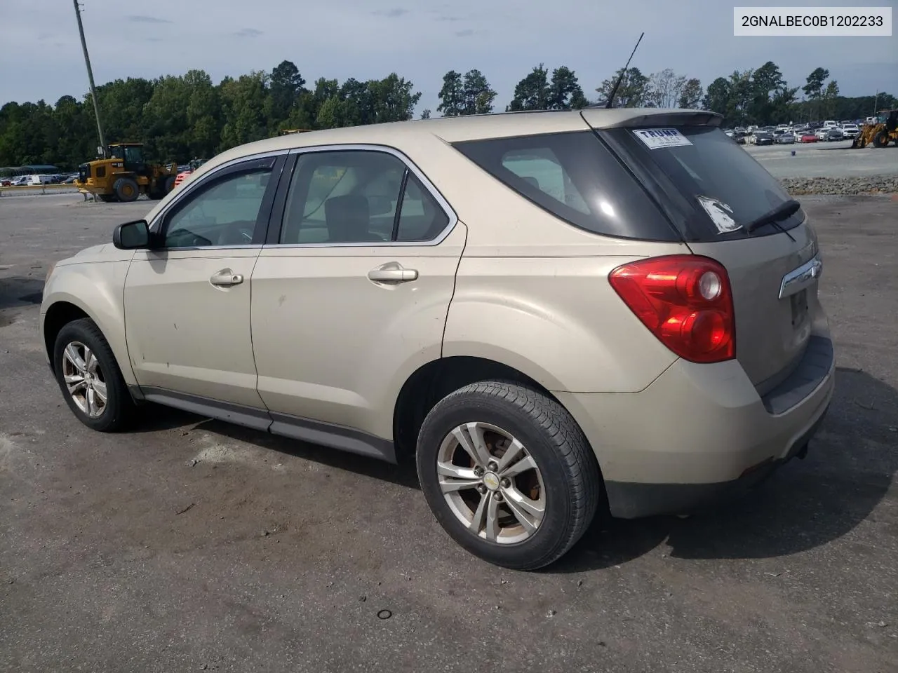 2011 Chevrolet Equinox Ls VIN: 2GNALBEC0B1202233 Lot: 71132474