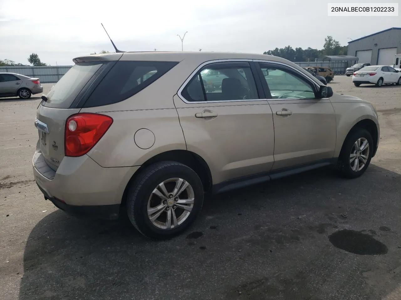 2011 Chevrolet Equinox Ls VIN: 2GNALBEC0B1202233 Lot: 71132474