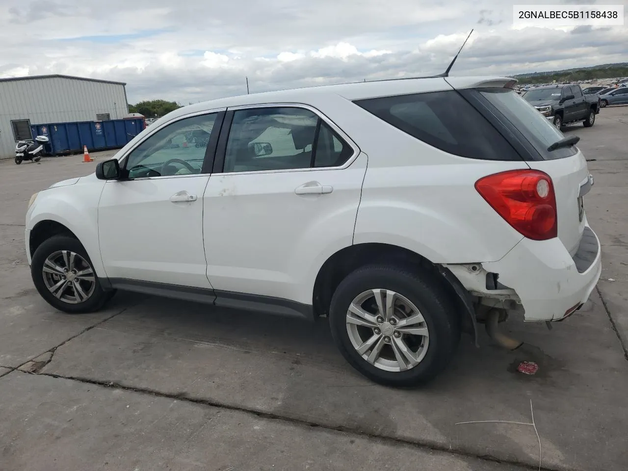 2011 Chevrolet Equinox Ls VIN: 2GNALBEC5B1158438 Lot: 71426034