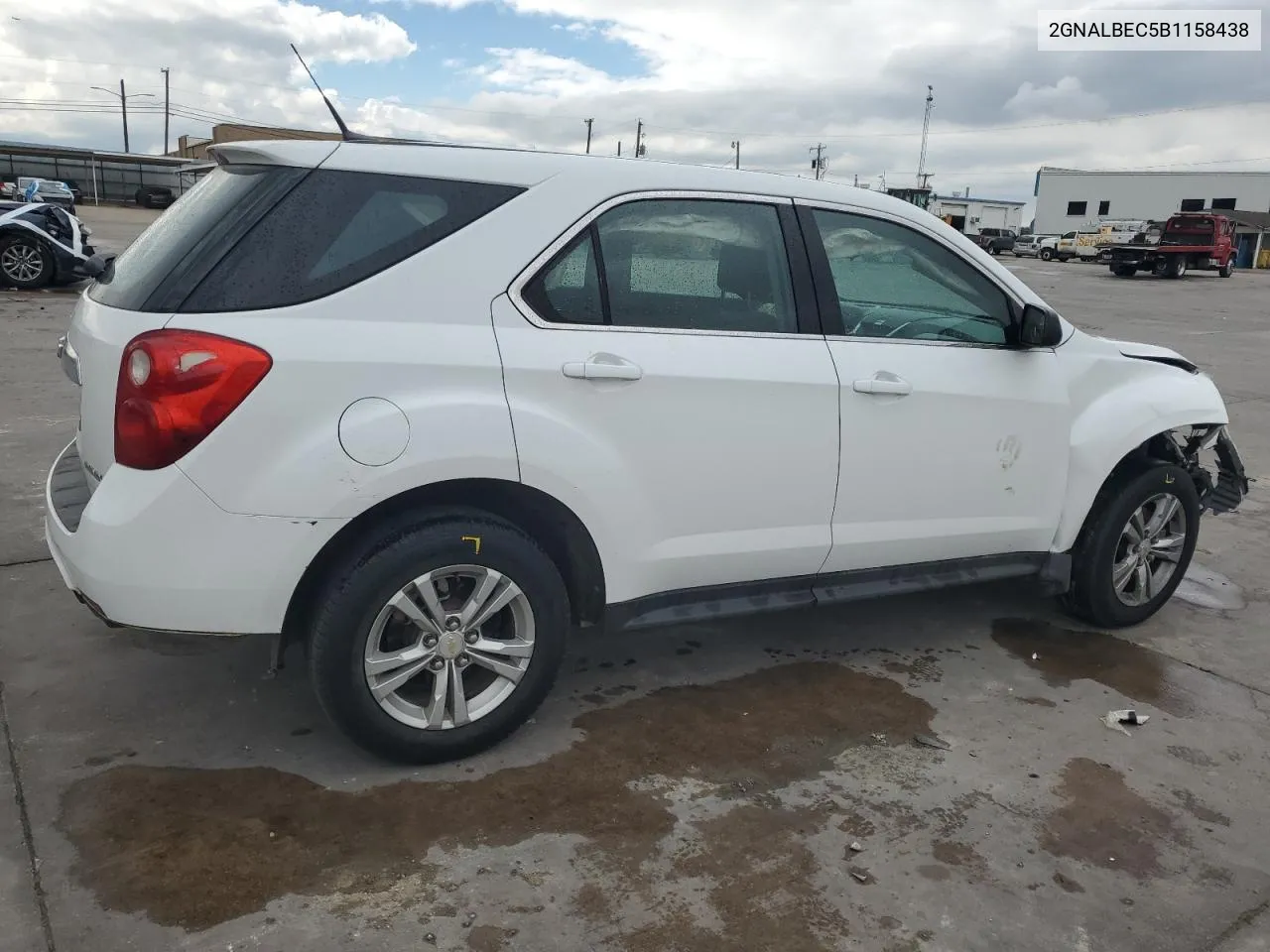 2011 Chevrolet Equinox Ls VIN: 2GNALBEC5B1158438 Lot: 71426034