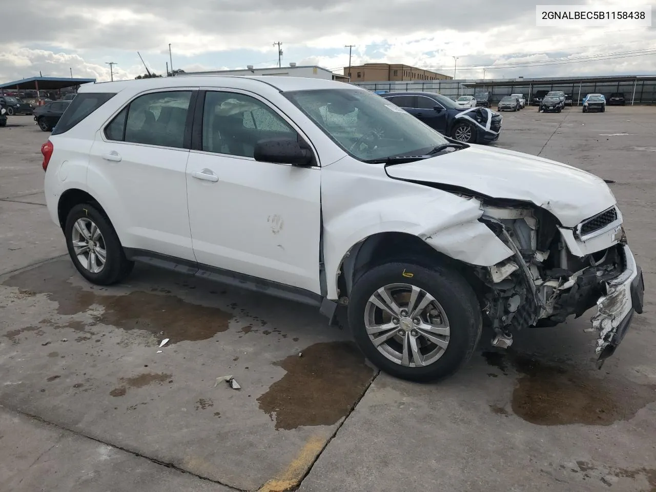 2011 Chevrolet Equinox Ls VIN: 2GNALBEC5B1158438 Lot: 71426034