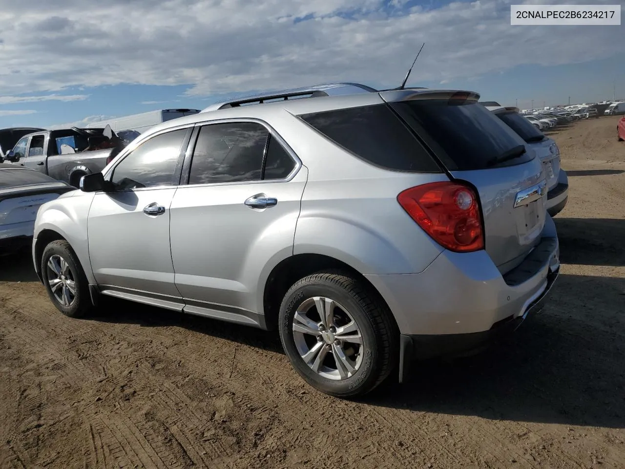 2011 Chevrolet Equinox Lt VIN: 2CNALPEC2B6234217 Lot: 71571334