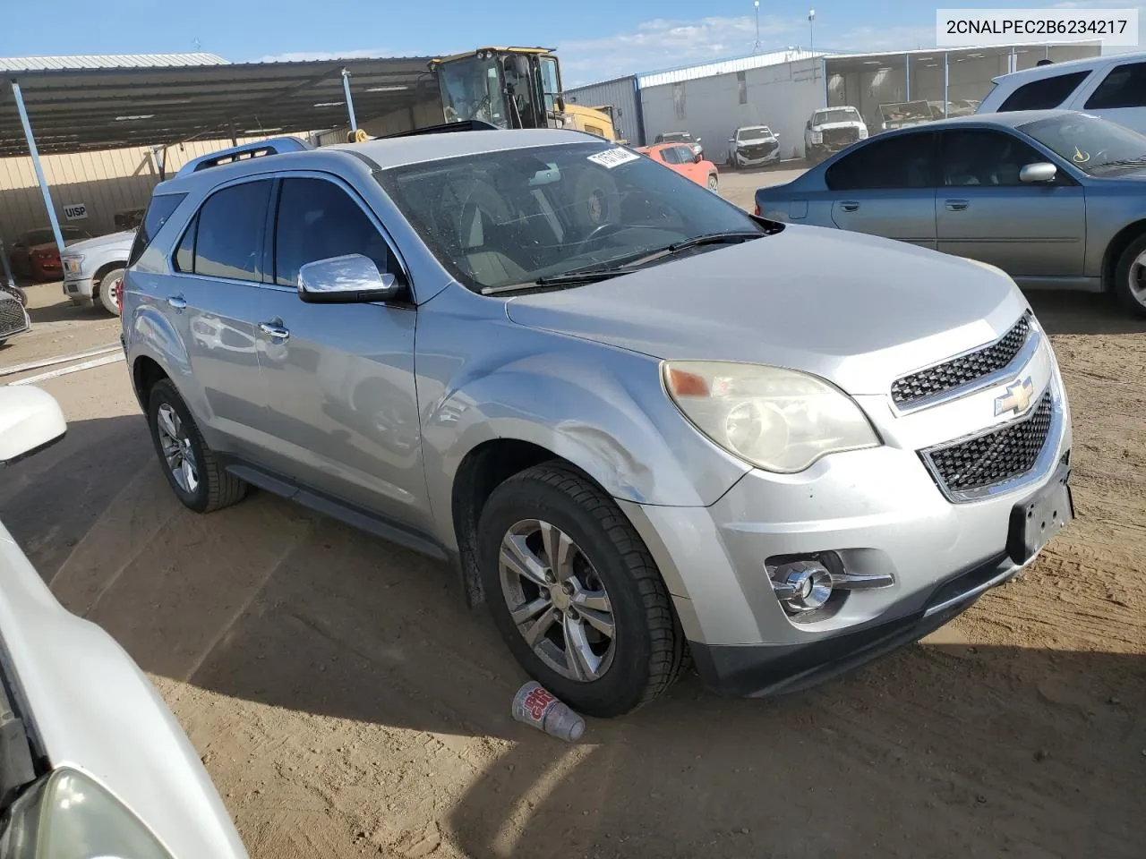 2011 Chevrolet Equinox Lt VIN: 2CNALPEC2B6234217 Lot: 71571334