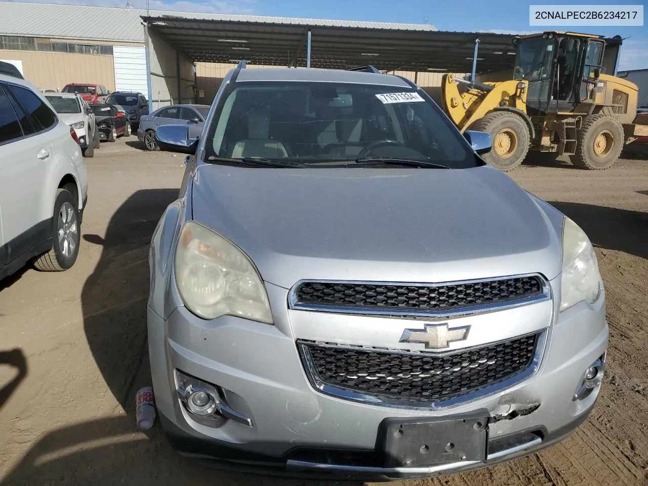 2CNALPEC2B6234217 2011 Chevrolet Equinox Lt