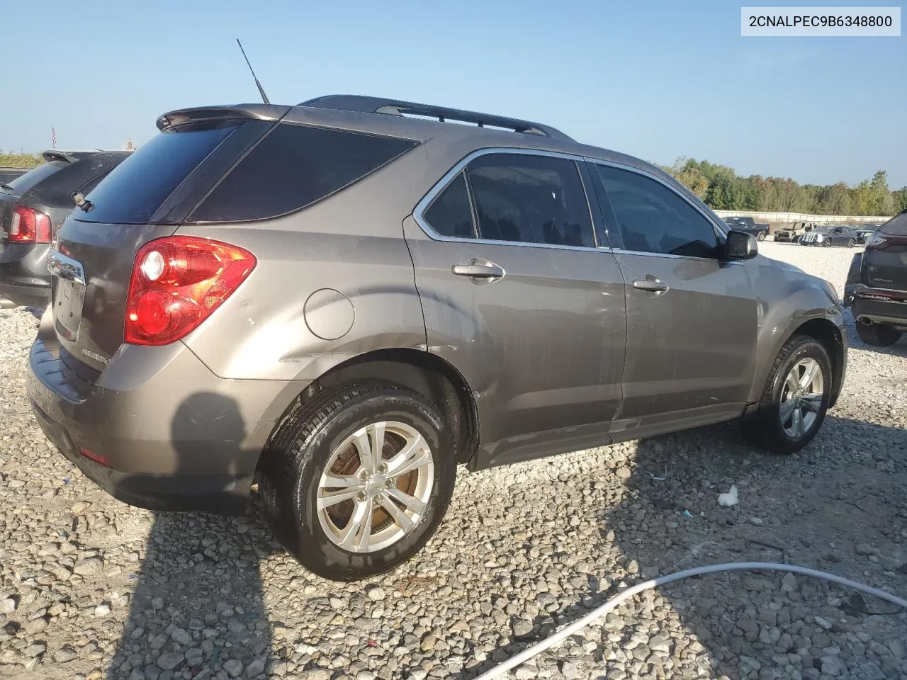 2CNALPEC9B6348800 2011 Chevrolet Equinox Lt