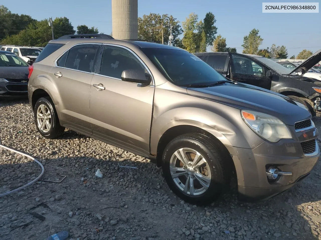 2CNALPEC9B6348800 2011 Chevrolet Equinox Lt