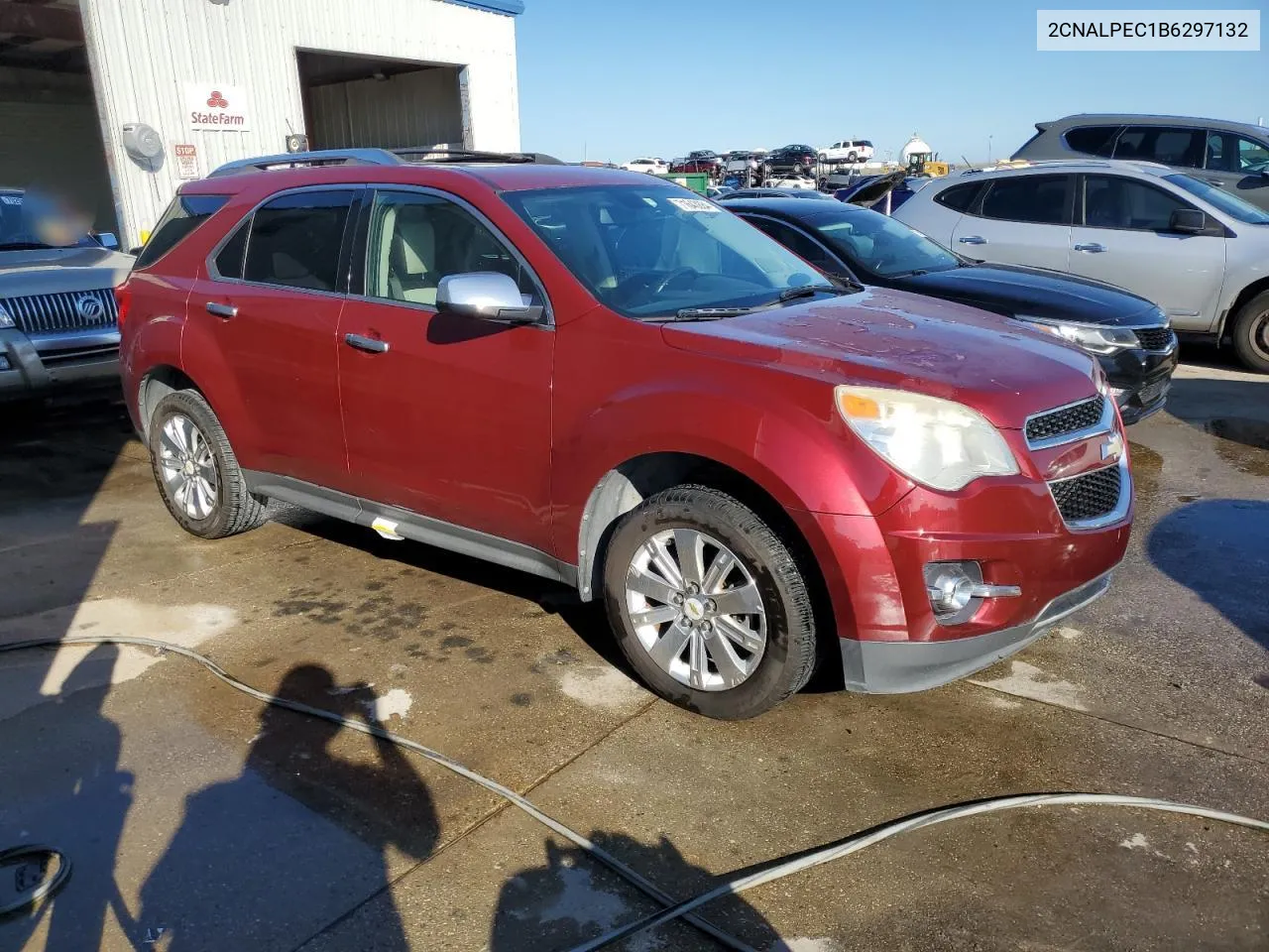 2CNALPEC1B6297132 2011 Chevrolet Equinox Lt