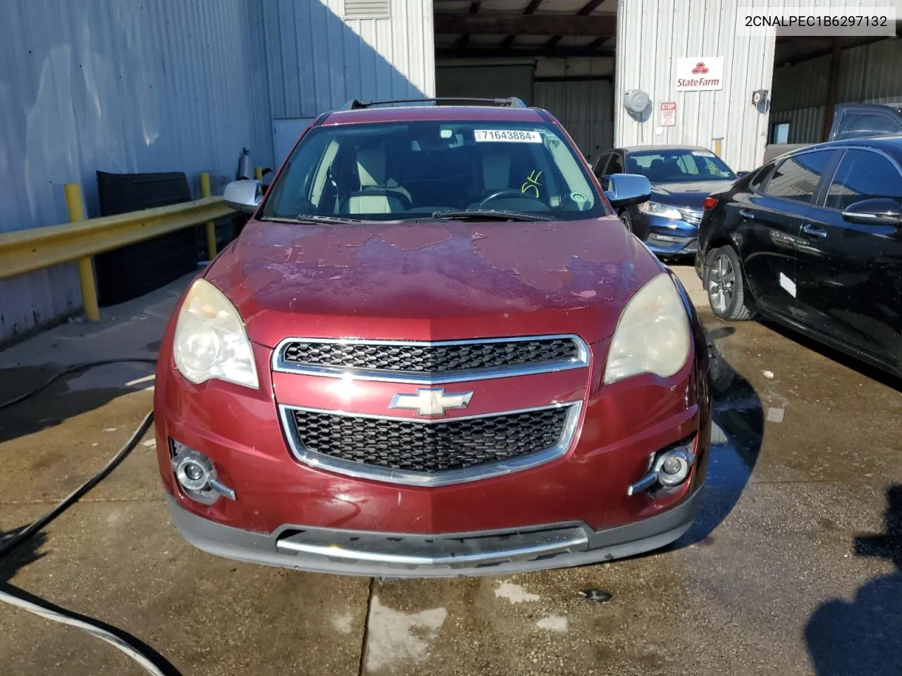 2CNALPEC1B6297132 2011 Chevrolet Equinox Lt