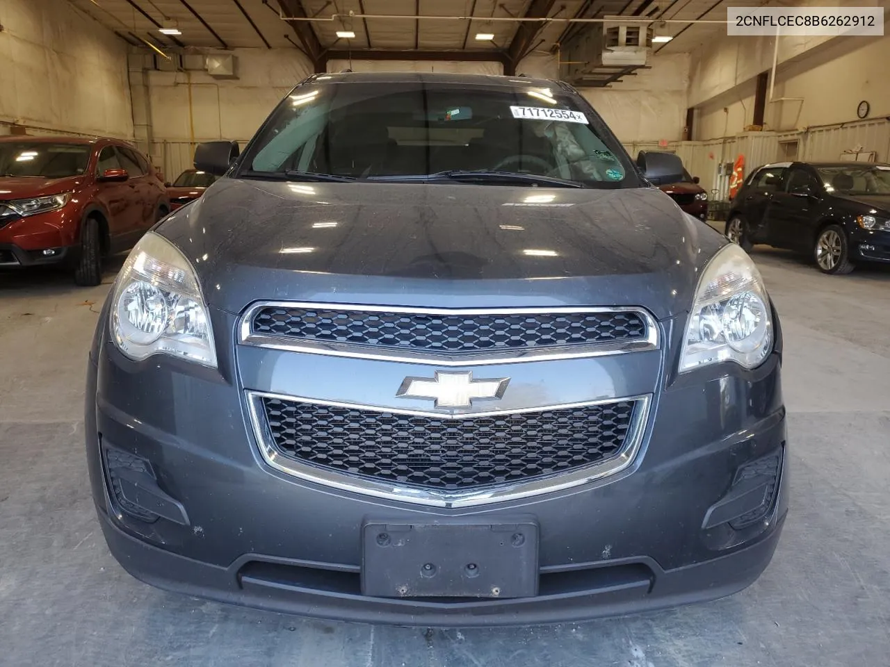 2011 Chevrolet Equinox Ls VIN: 2CNFLCEC8B6262912 Lot: 71712554