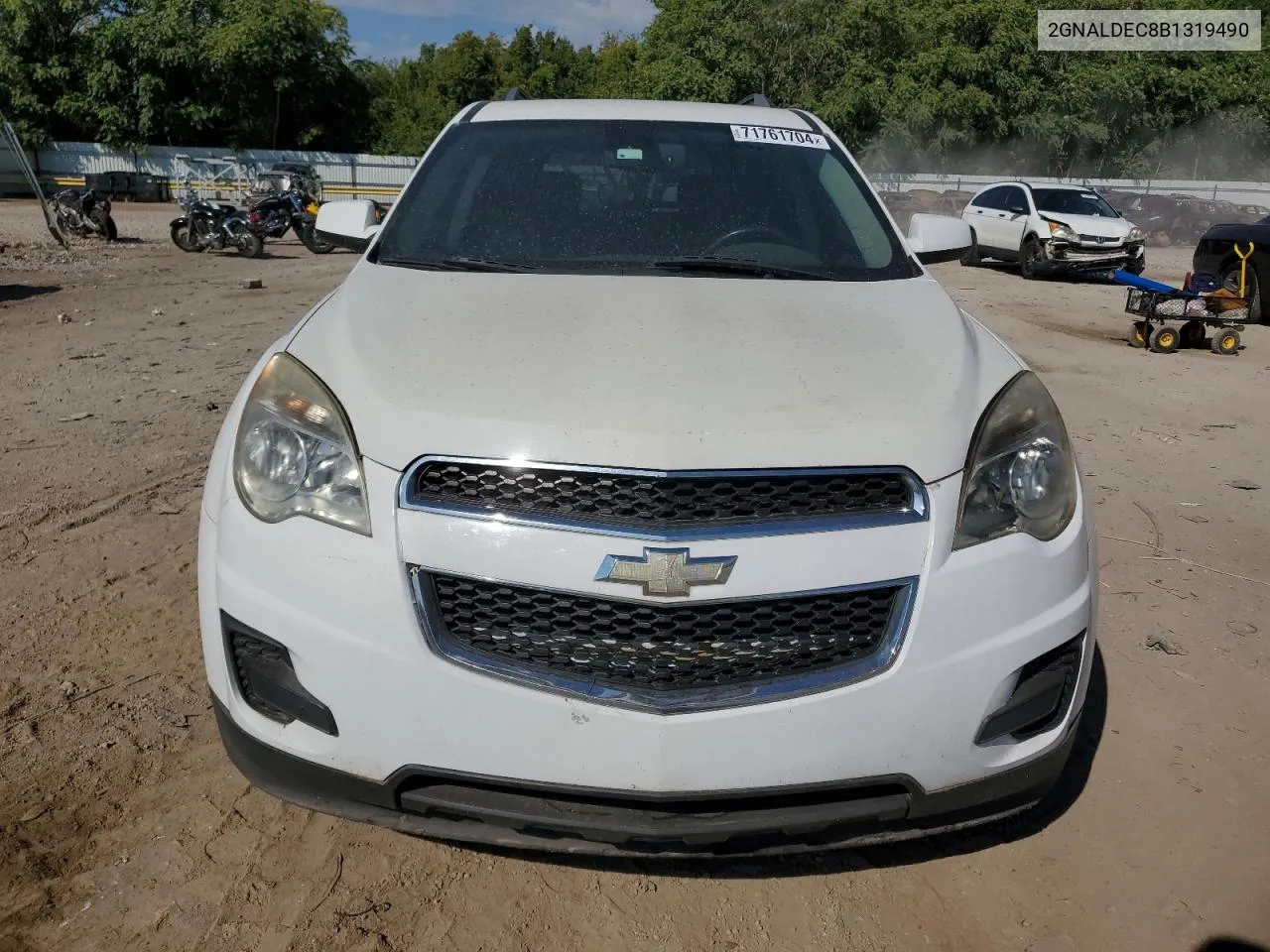 2GNALDEC8B1319490 2011 Chevrolet Equinox Lt