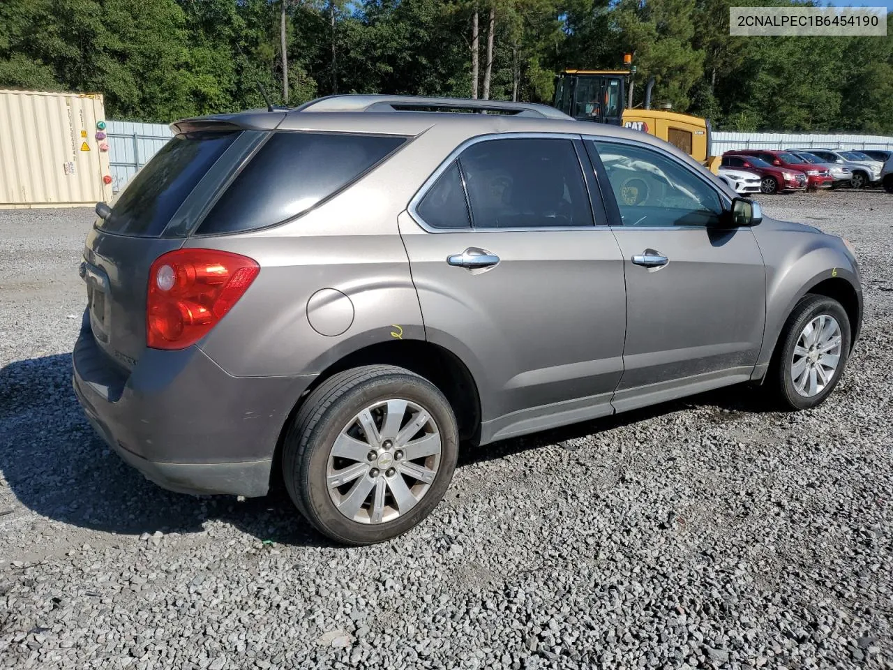 2011 Chevrolet Equinox Lt VIN: 2CNALPEC1B6454190 Lot: 71782454