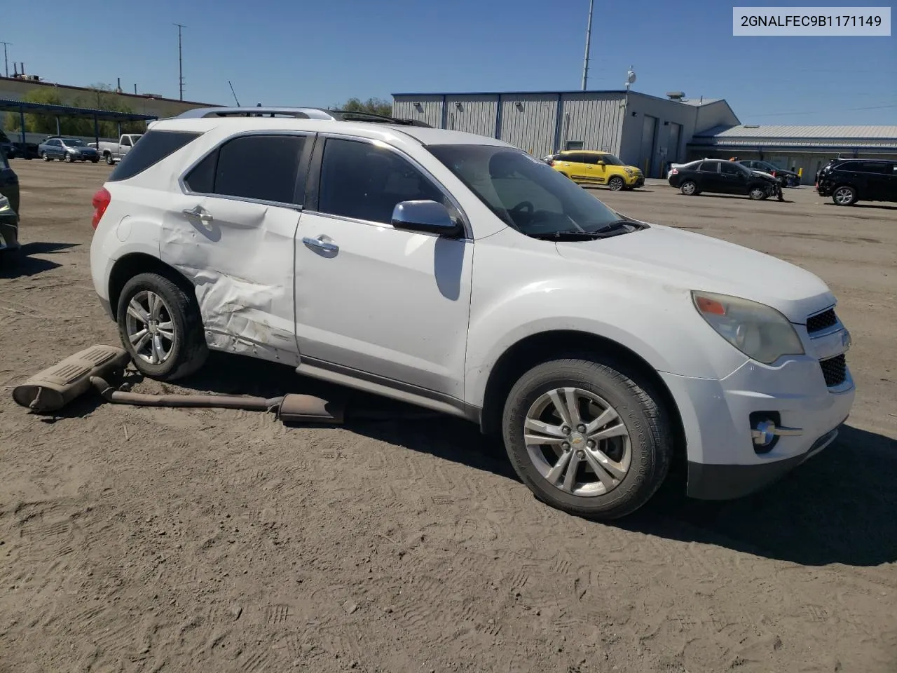 2011 Chevrolet Equinox Ltz VIN: 2GNALFEC9B1171149 Lot: 71988904