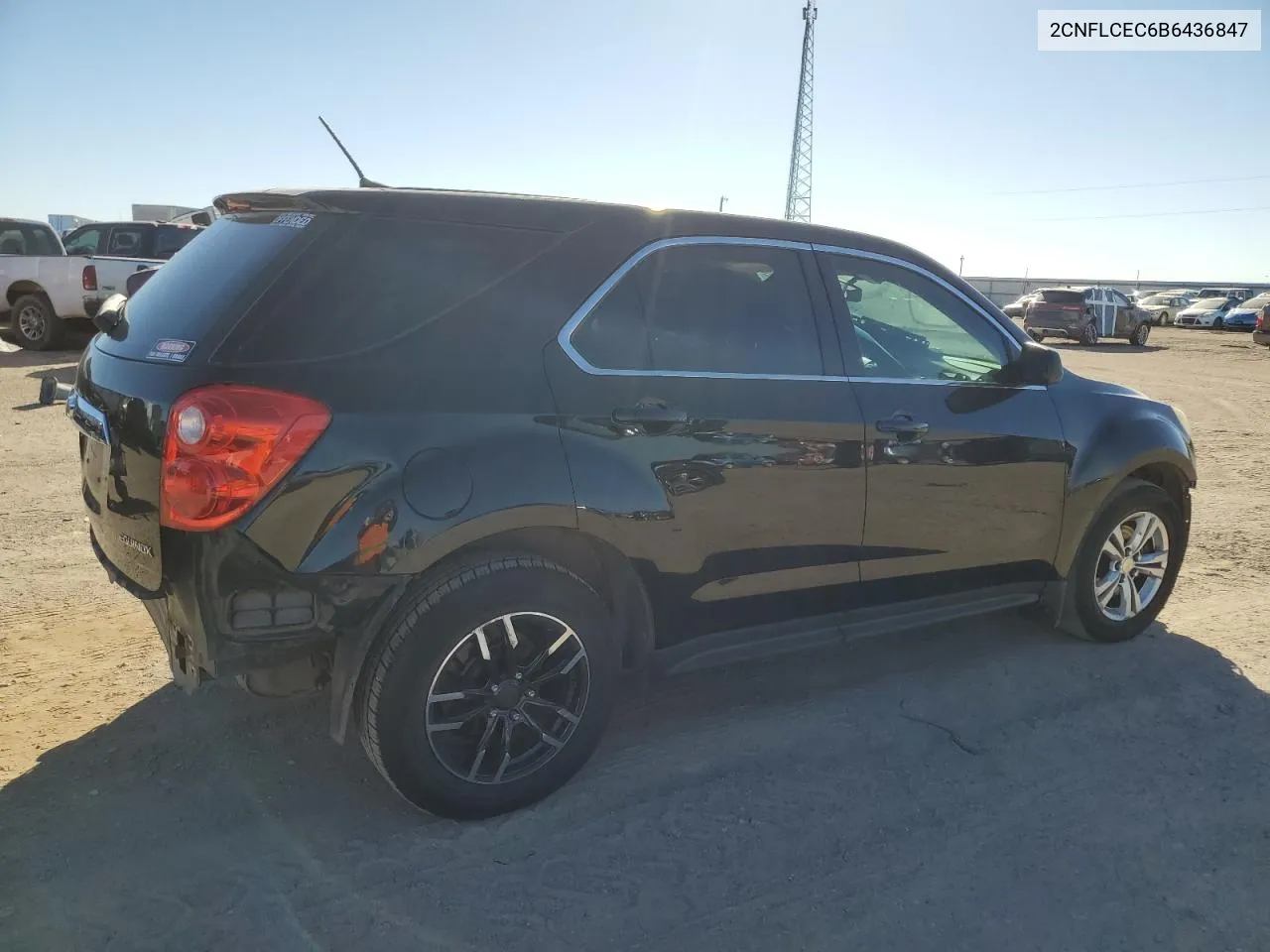 2011 Chevrolet Equinox Ls VIN: 2CNFLCEC6B6436847 Lot: 71993133