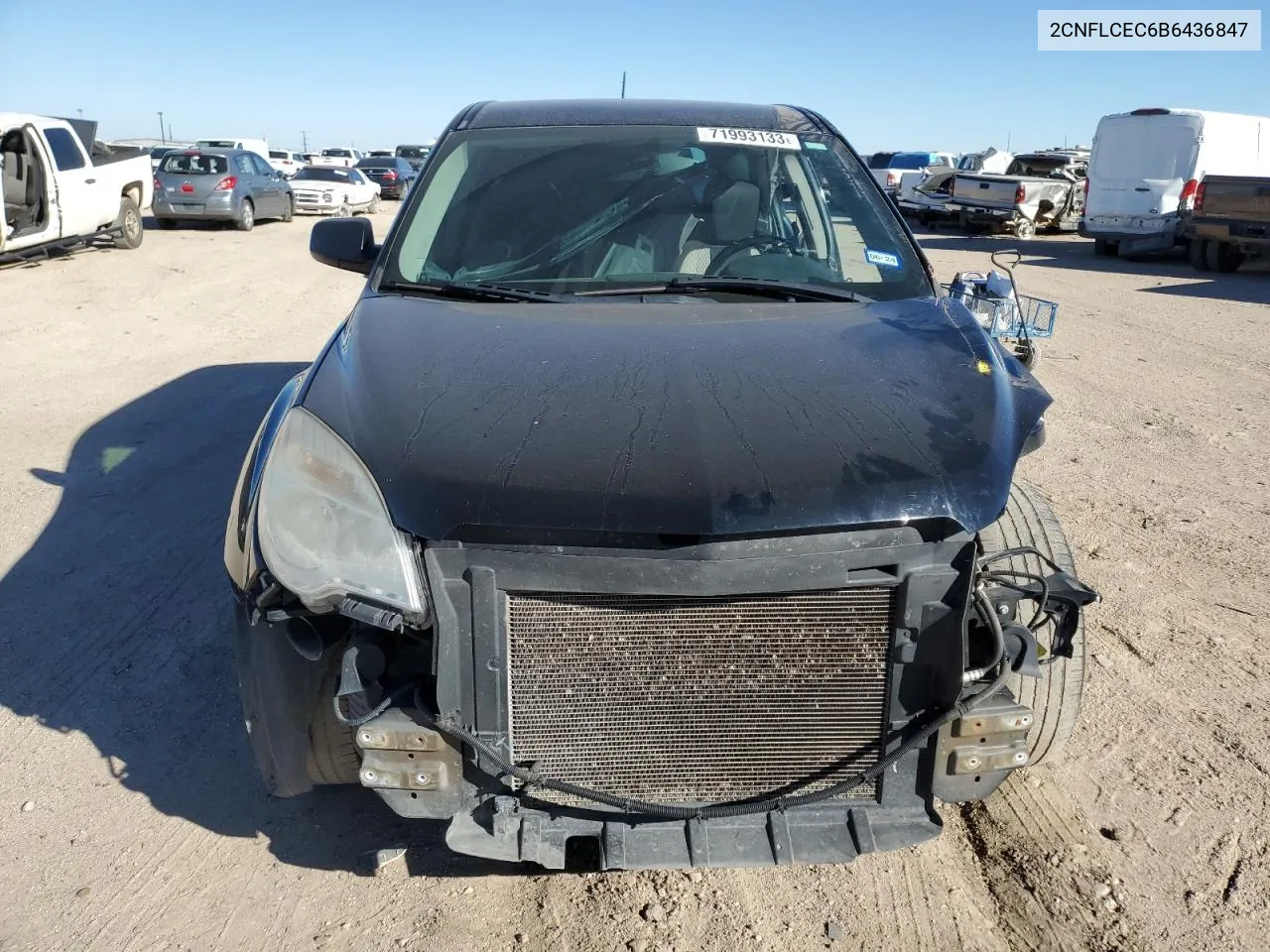 2011 Chevrolet Equinox Ls VIN: 2CNFLCEC6B6436847 Lot: 71993133