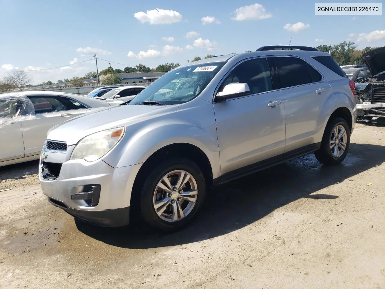 2GNALDEC8B1226470 2011 Chevrolet Equinox Lt