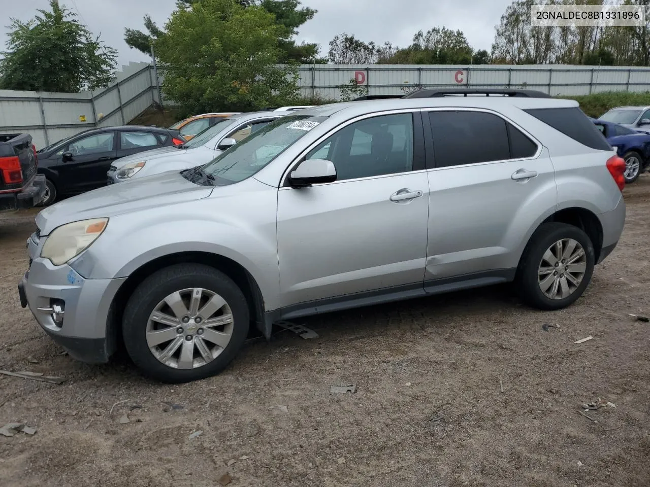 2GNALDEC8B1331896 2011 Chevrolet Equinox Lt