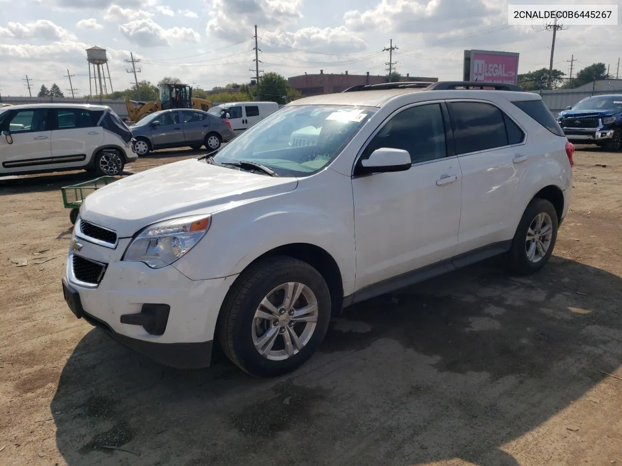 2011 Chevrolet Equinox Lt VIN: 2CNALDEC0B6445267 Lot: 72601224