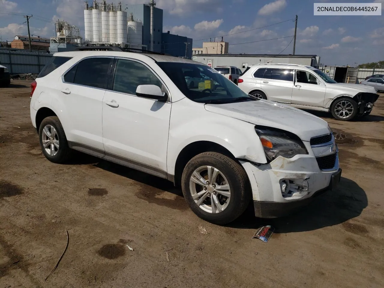 2011 Chevrolet Equinox Lt VIN: 2CNALDEC0B6445267 Lot: 72601224